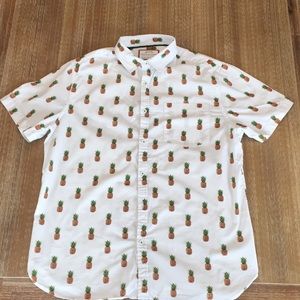 pineapple button down shirt